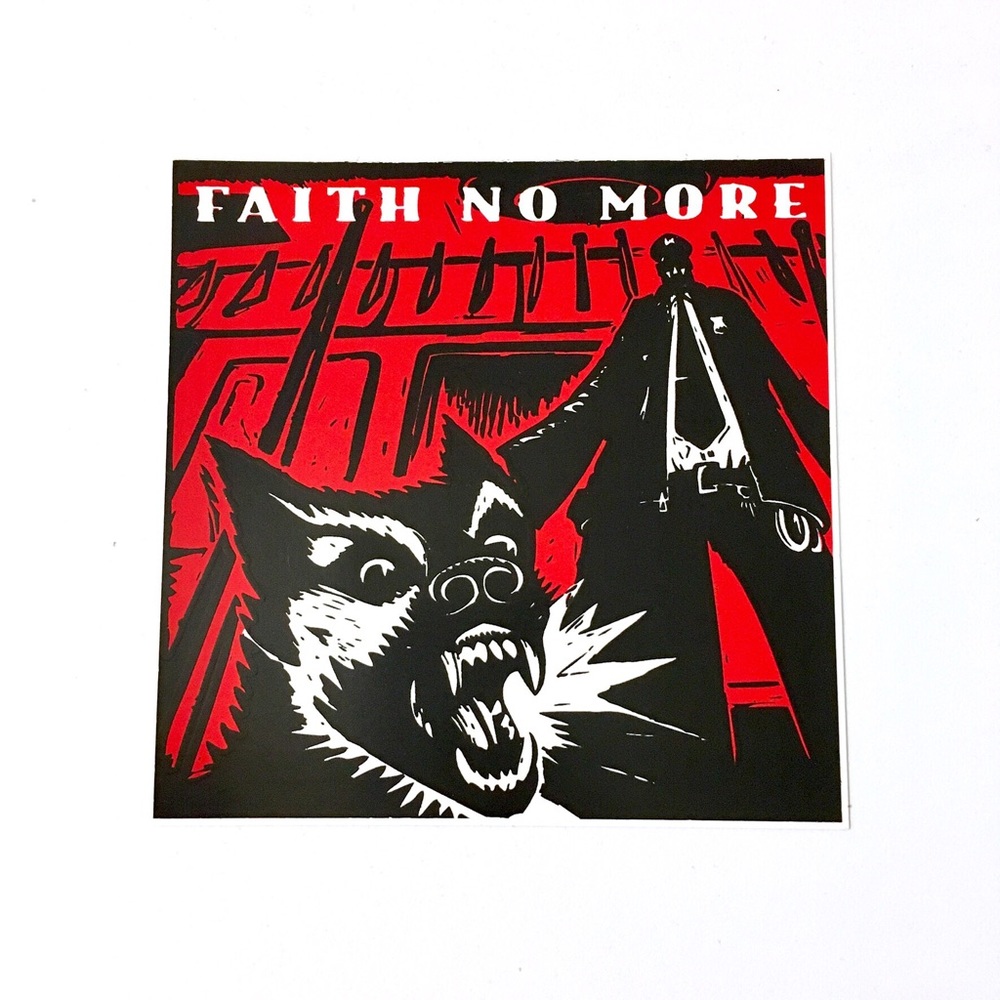 Faith No More vinyl sticker